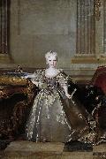 Nicolas de Largilliere Portrait of Maria Ana Victoria de Borbon oil painting artist